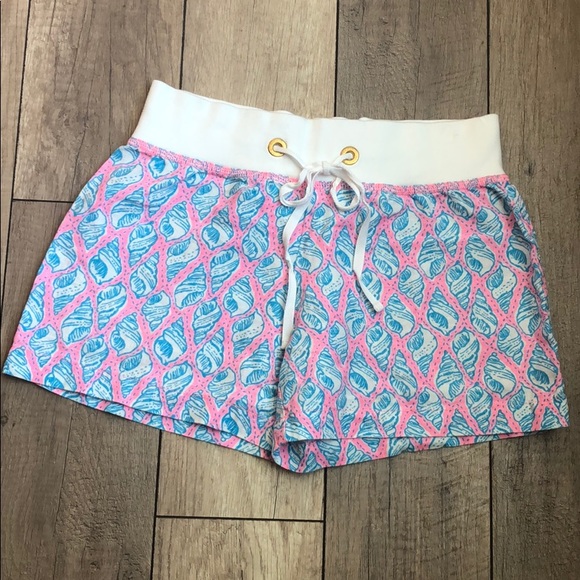 Lilly Pulitzer Pants - Lilly Pulitzer Linen Beach Shorts Size S